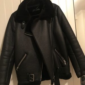 Acne knock off bomber jacket